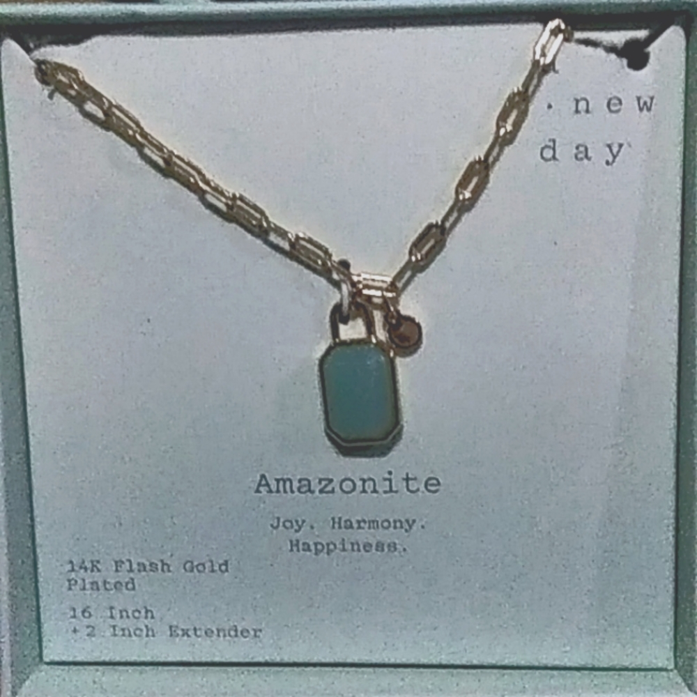 Amazonite necklace